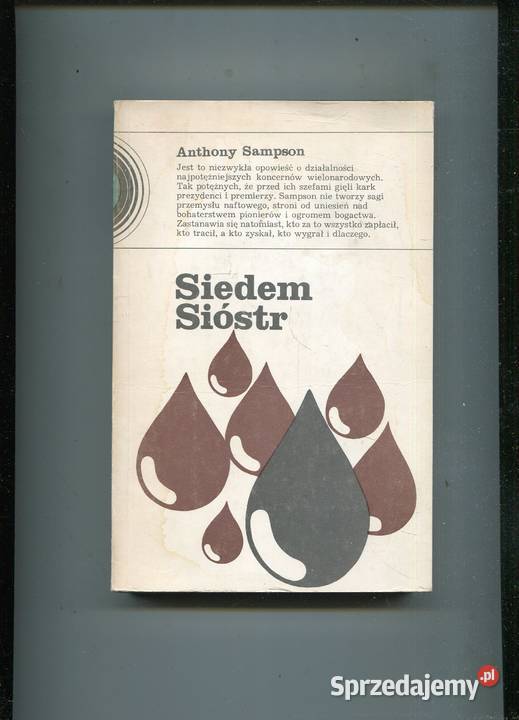 Siedem Sióstr Anthony Sampson miękka Szczecin