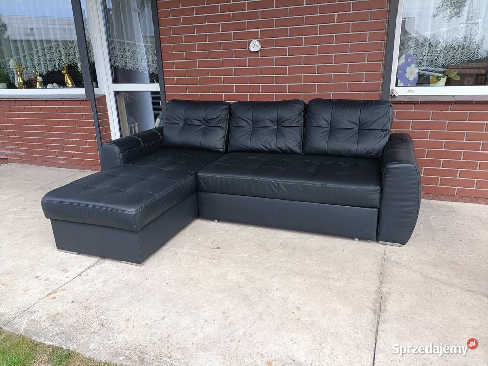 Sprzedam narożnik ze skóry Meble Konin