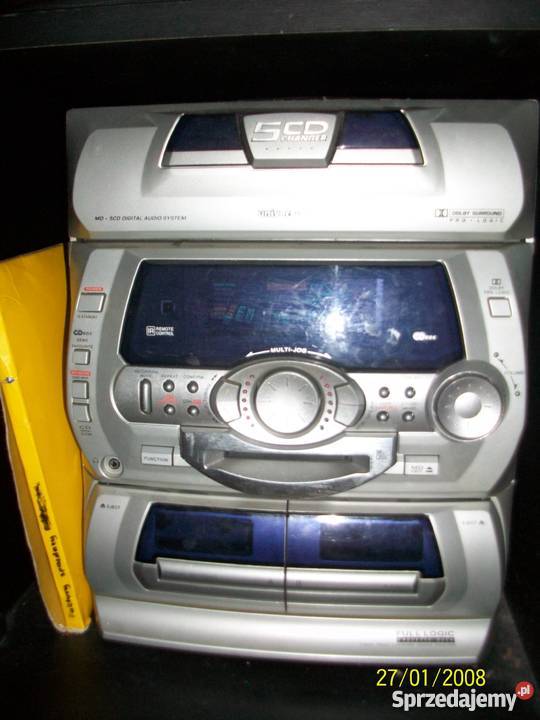 Wieża UNIVERSUM PRO LOGIC Wieża Minidisk 5xCD Kraków sprzedam