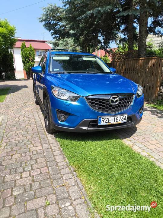 Mazda CX5 20 benzyna automat AWD 2013r niebieski Rzeszów