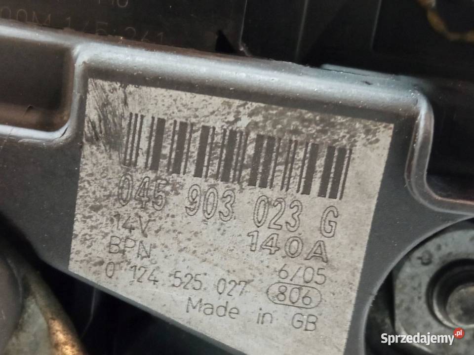 ALTERNATOR 045903023G 14 16V Audi A2 I 19992005