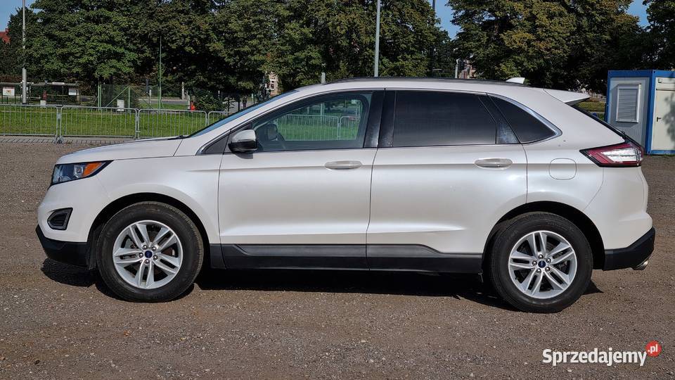 Ford Edge 35 V6 FWD 2018 biała perła światła LED Gdańsk
