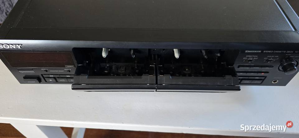 Magnetofon kasetowy SONY TCWE405 przeglądzie Magnetofony Warszawa