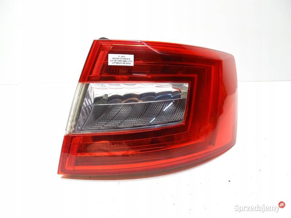 LAMPA PRAWA PRAWY TYŁ TYLNA W BŁOTNIK SKODA