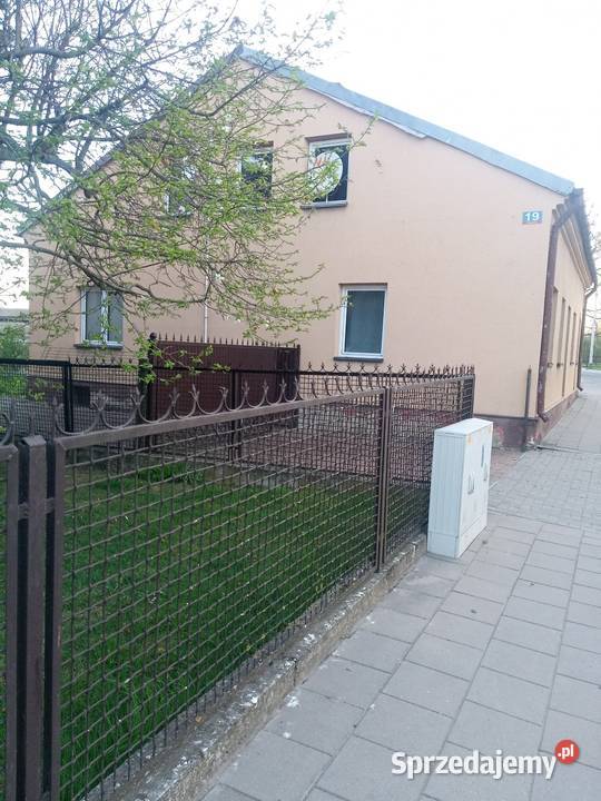 Stary dom z cegły i działka 14 arów blacha Jedwabne
