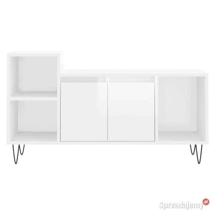 Szafka pod TV wysoki połysk biała 100x35x55 Warszawa