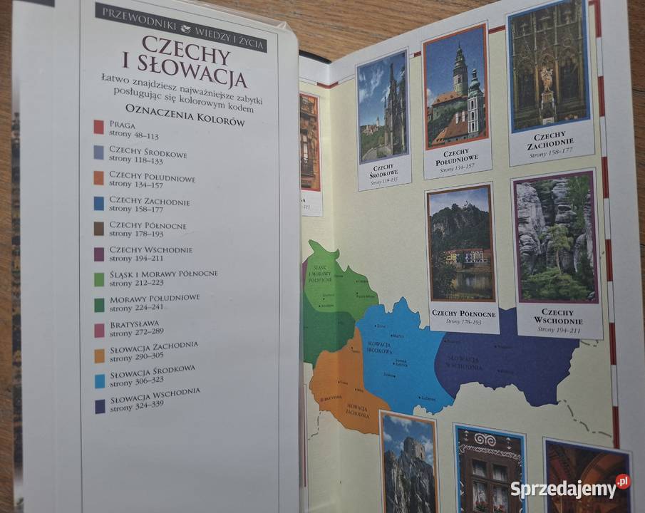 Czechy i Słowacja Wiedza i Życie miękka z obwolutą