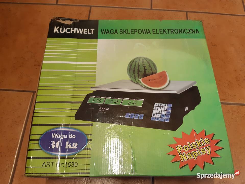 waga sklepowa elektroniczna Kuchwelt do 30 Pozostałe Pozostałe Szymanów