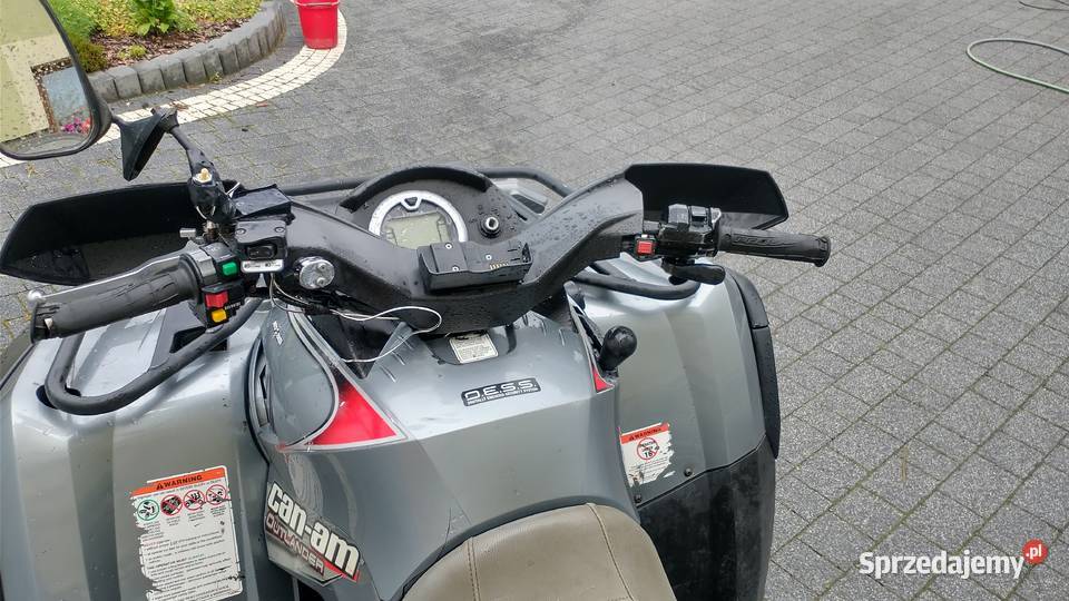 Quad CAN AM OUTLANDER BOMBARDIER 800 dwuosobowy śląskie Jeleśnia