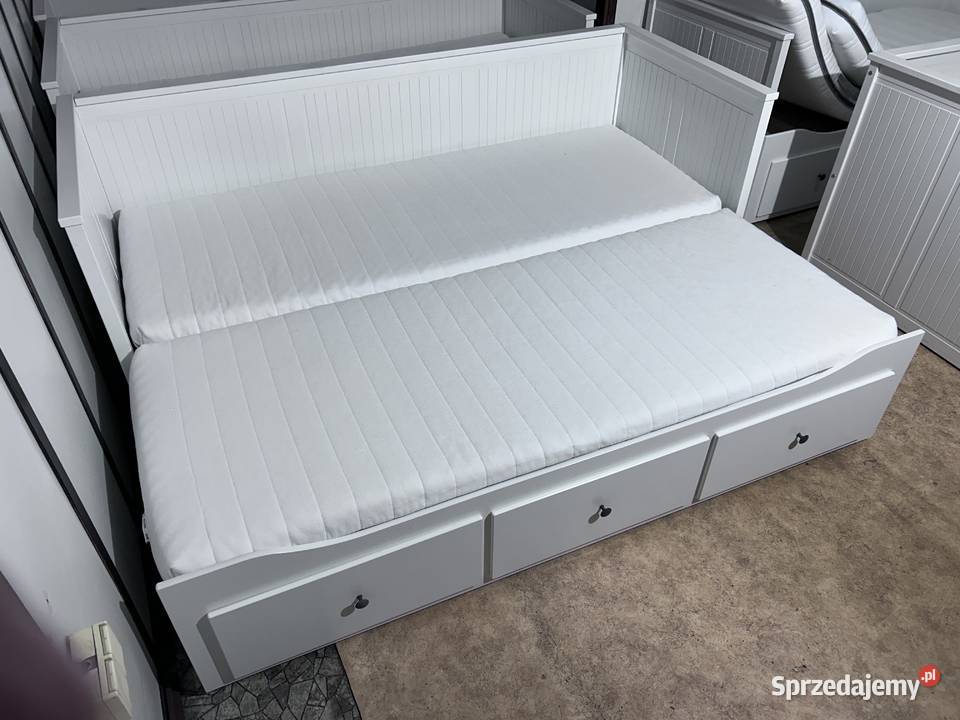IKEA HEMNES Łóżko Leżanka z 3 szufladami 2 Rybnik sprzedam