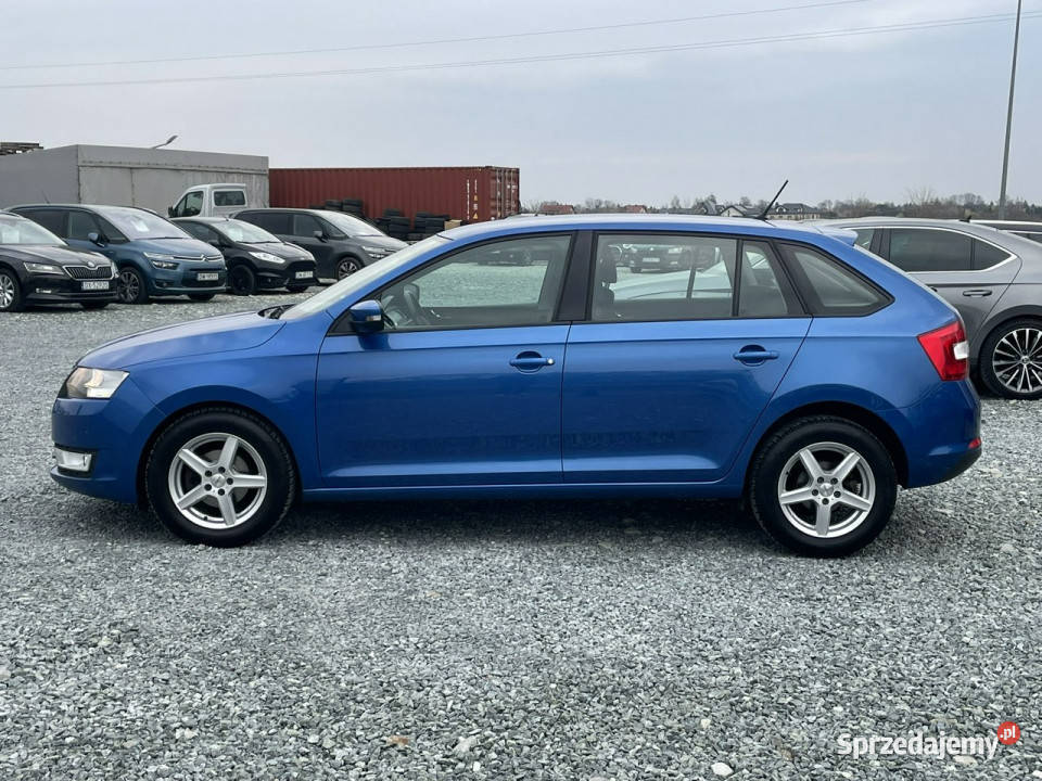 koda RAPID 14 TDI 90 2017 Ambition navi immobilizer Wojkowice