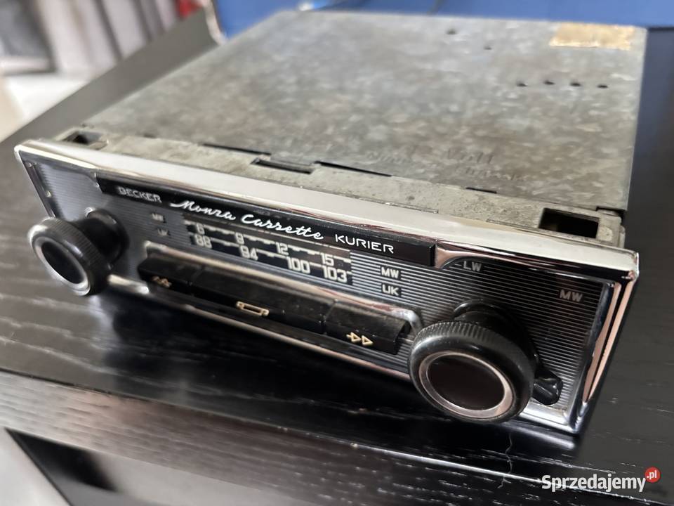 Radio BECKER Monza Cassette Kurier Mercedes lubelskie Lublin sprzedam
