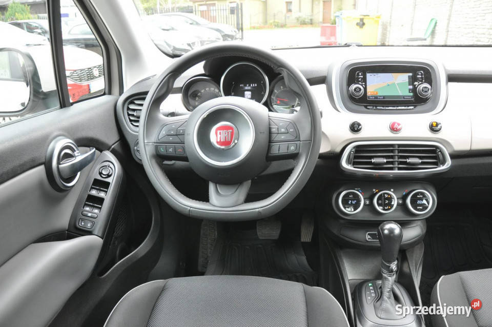 Fiat 500x 14T 140 Automat Navi Półskóra Czujniki 500X