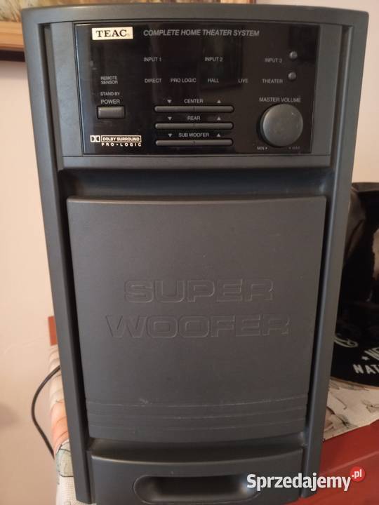 TEAC Super Woofer Powermax 1000 Głęboki mocny