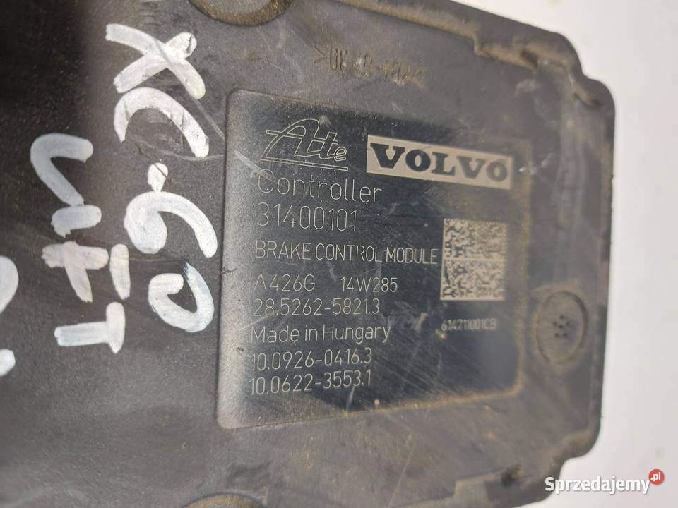 VOLVO XC60 Pompa sterownik ABS 31400101