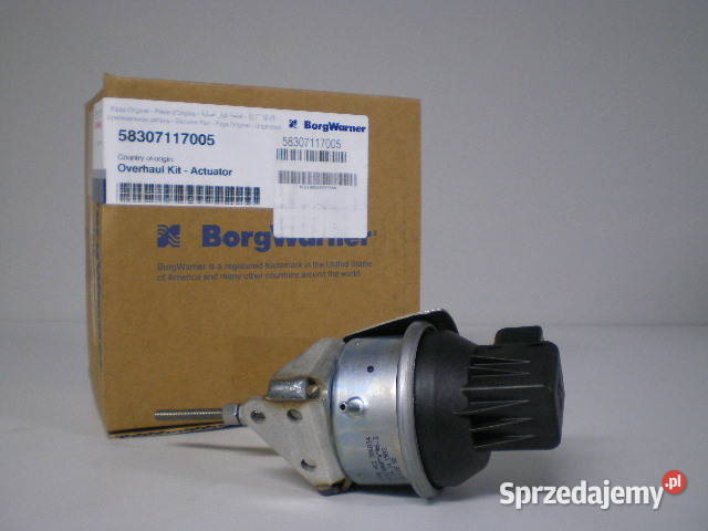 Nowy aktuator BorgWarner KKK 58307117001 mazowieckie Siedlce