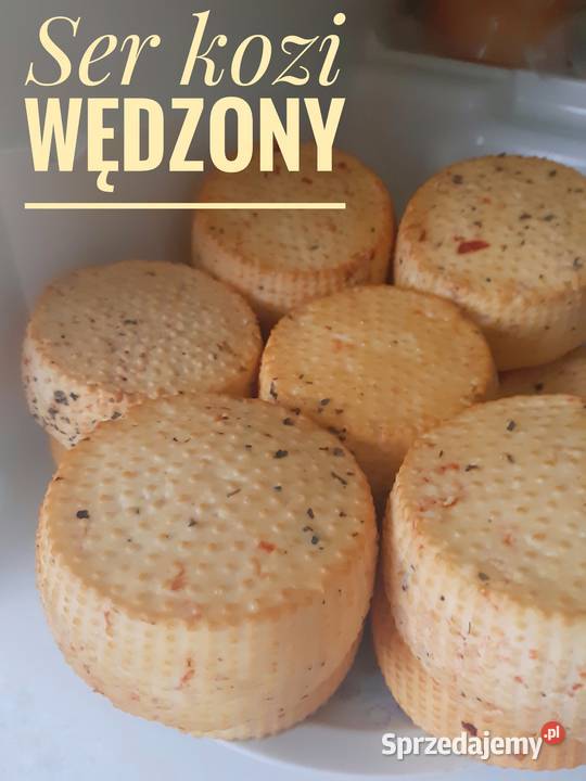 Ser kozi wędzony sery kozie wędzone WYRÓB WŁASNY