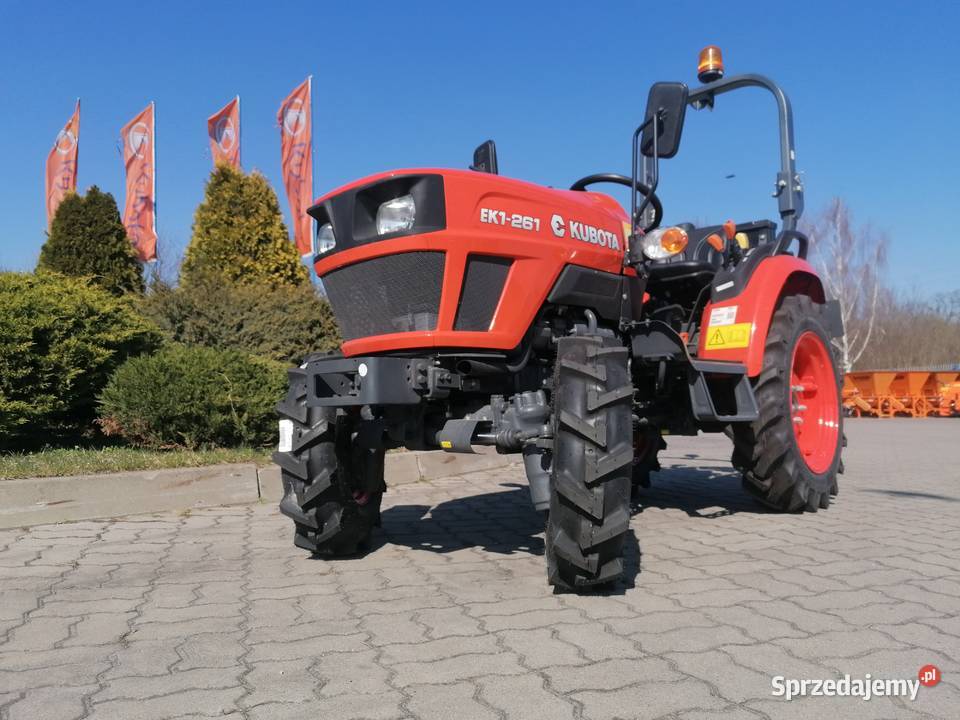 Nowy traktorek japoński Kubota EK261 na mazowieckie Błonie-Wieś
