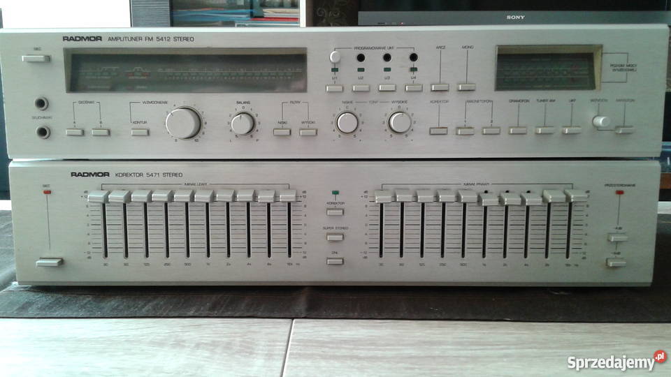Amplituner Radmor FM 5412 z Korektorem Radmor Gdańsk