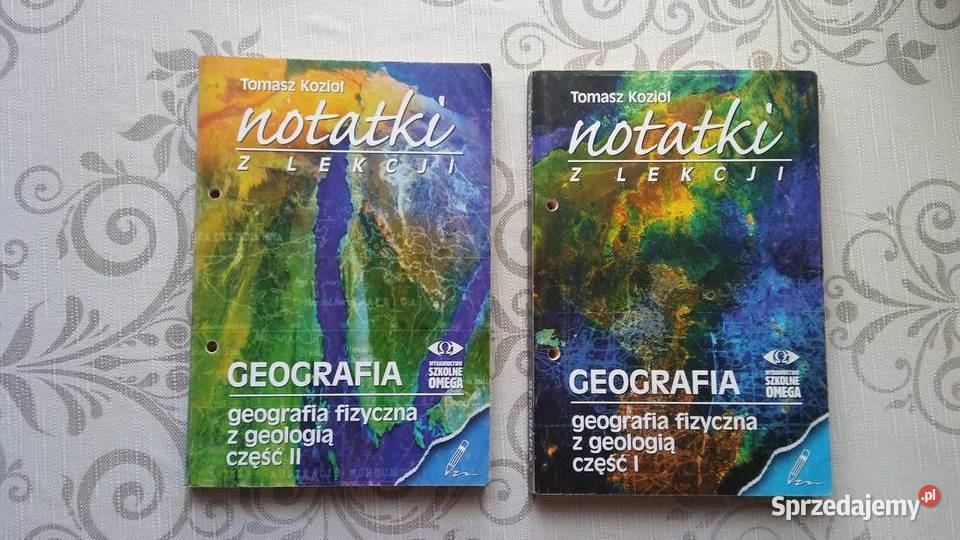 Geografia do szkoły średniej wyd szkolne PWN Żory