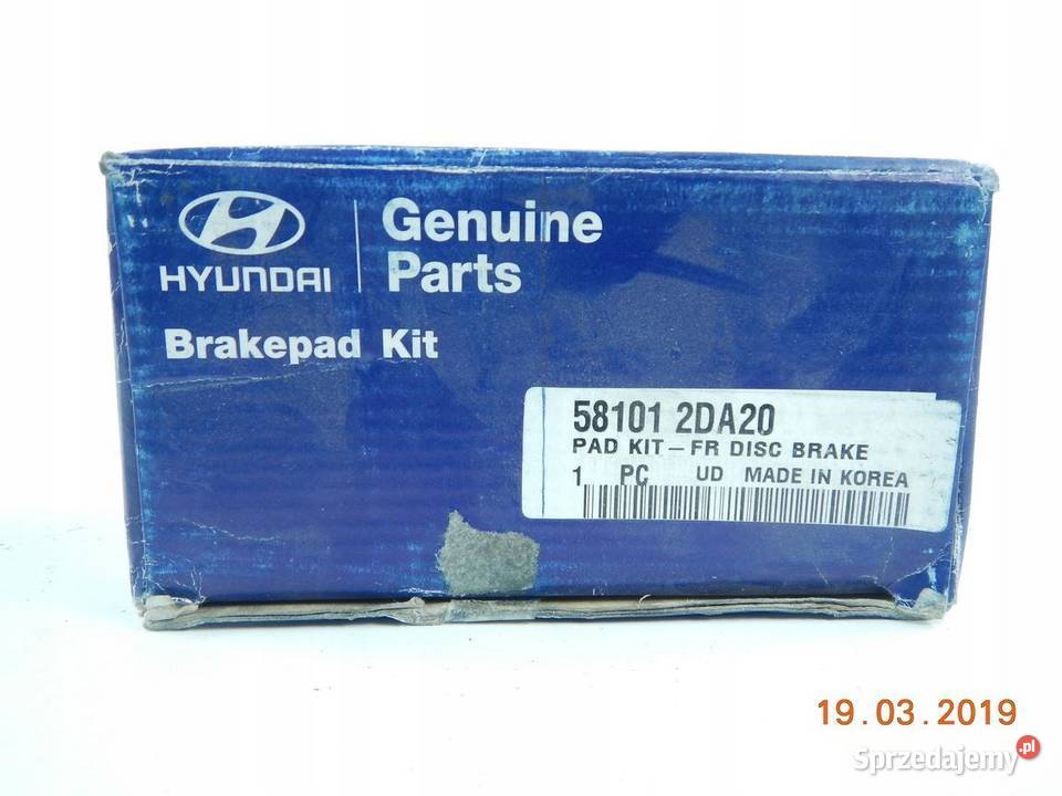 KLOCKI HAMULCOWE PRZÓD HYUNDAI ACCENT GETZ HONDA osobowe