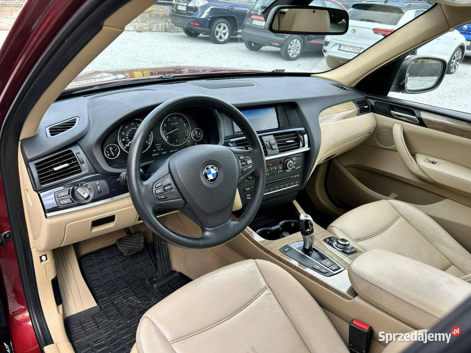 BMW X3 4x Grzane FoteleKierownica Kamera Cofania komputer pokładowy kujawsko-pomorskie Bydgoszcz