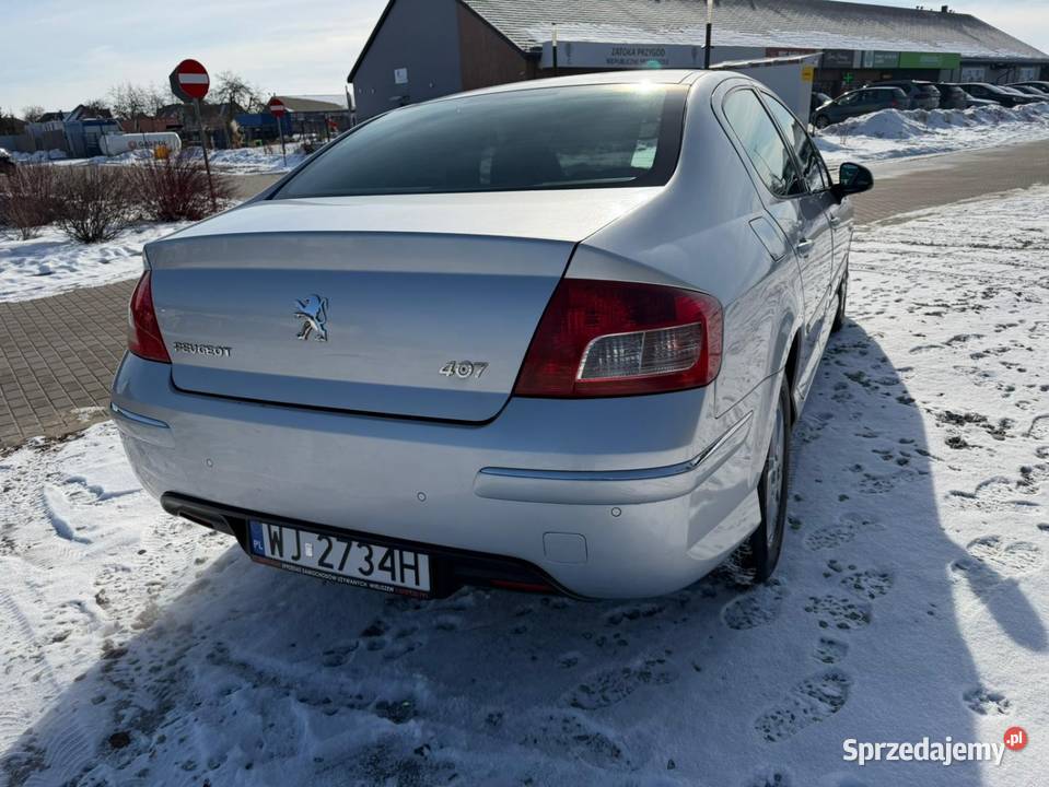Peugeot 407 Lift 16 HDI 407 mazowieckie sprzedam