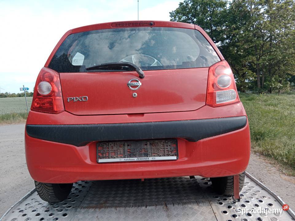 Nissan Pixo czesci zderzak lampa Dębno sprzedam