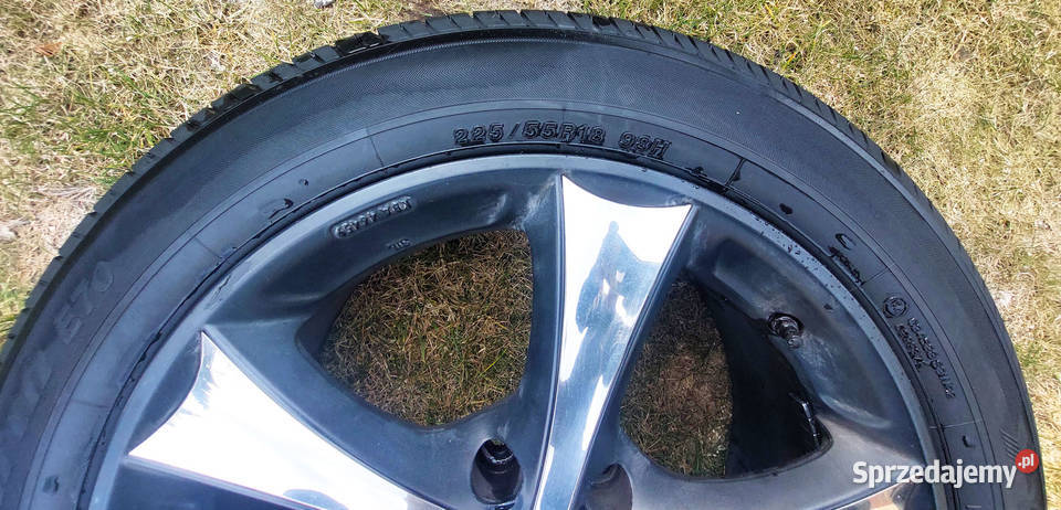 Opony letnie z felgami 18 Leszno