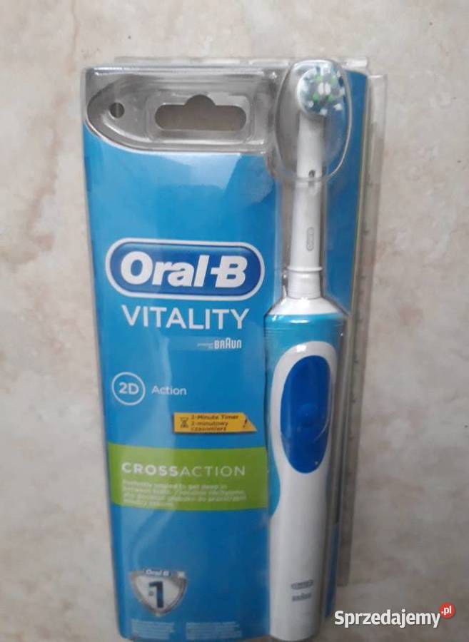 Szczoteczka OralB Vitality Cross Action Nowa Pozostałe