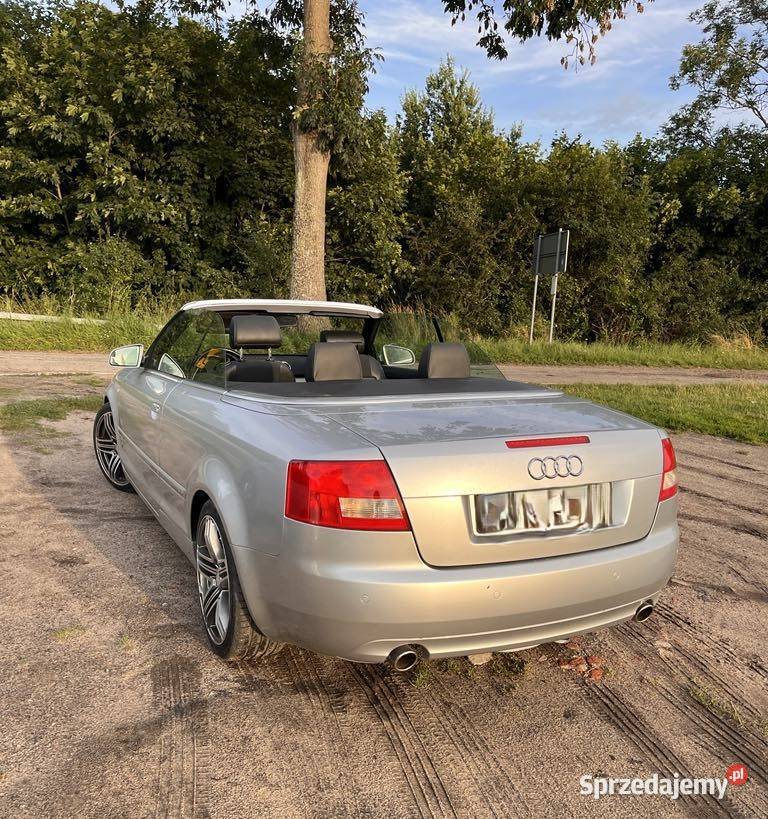 Audi A4 B6 Cabrio 18 T Aleksandrów Kujawski
