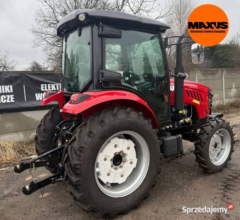 Refundacja 50 Maxus traktor ciągnik 80HP 4x4 Aleksandrów Łódzki