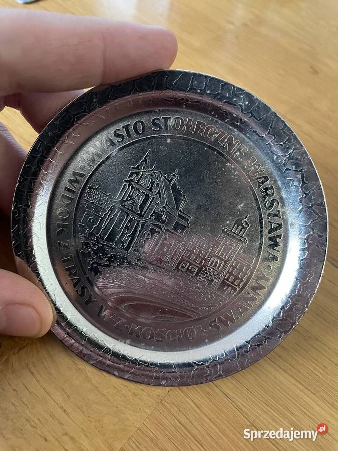 Pamiątkowe podkładki Miasto Stołeczne Warszawa warmińsko-mazurskie Lidzbark Warmiński