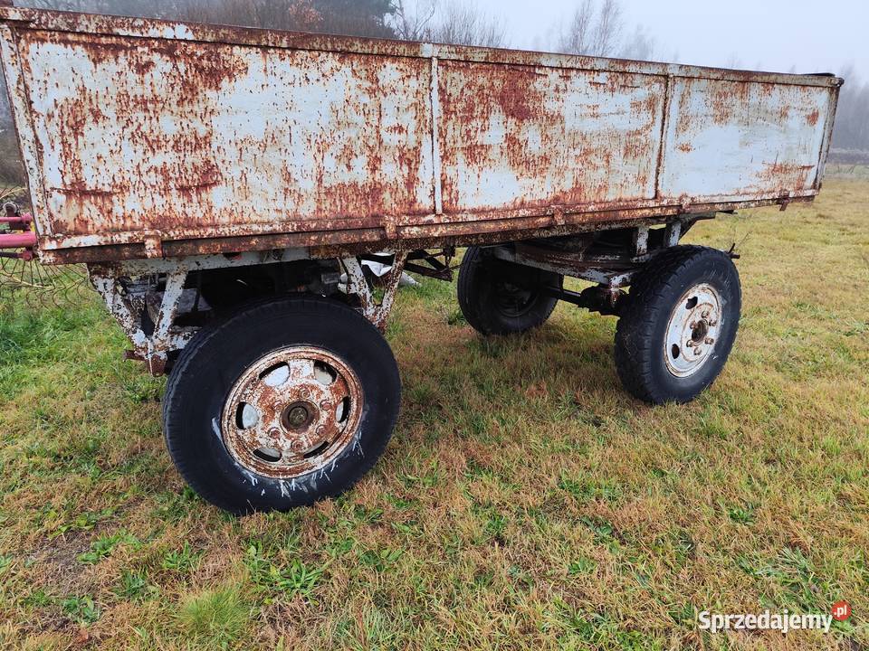 Przyczepa nieuszkodzony Przyczepy rolnicze mazowieckie