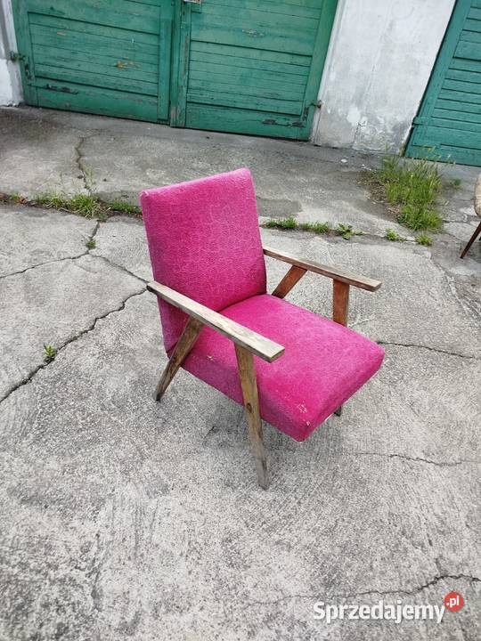 Fotel z PRL Meble Opole