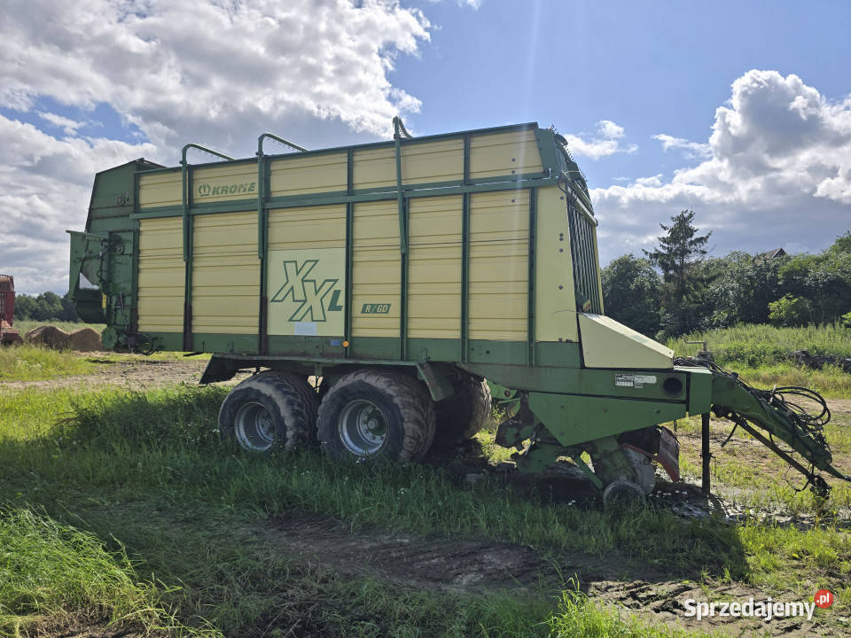 Przyczepa samozbierająca KRONE XXL RGD 31 50 m warmińsko-mazurskie Spychowo