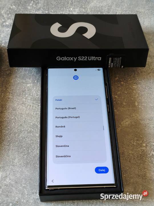 Samsung S22 Ultra biały stan Telefony komórkowe Rybnik