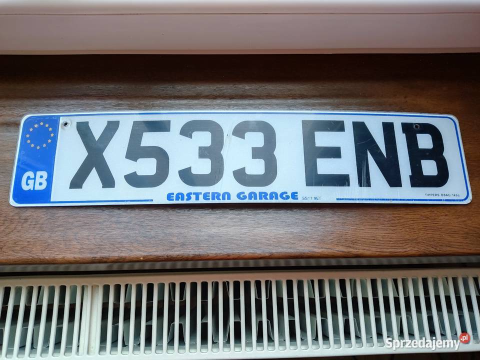 Tablica rejestracyjna GB Głuchołazy sprzedam
