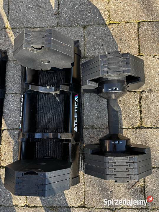 ławeczka Atletica hantle regulowane 2540 Wrocław sprzedam