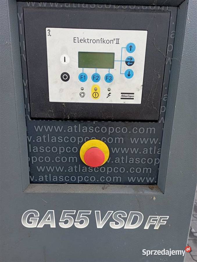 Sprężarka ATLAS COPCO GA55VSDFF 55kW 103 m3min Wilków