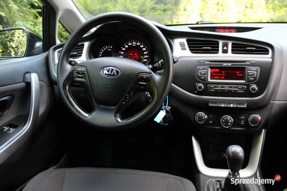 Kia Ceed Benzyna LPG Zarejestrowany II 2012 czarny Kia dolnośląskie Lubań