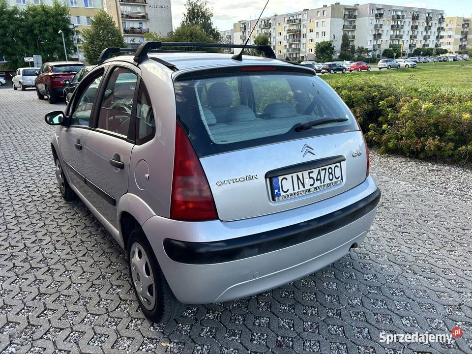 Citroen c3 11 benzyna 136 przebiegu 60KM Inowrocław sprzedam