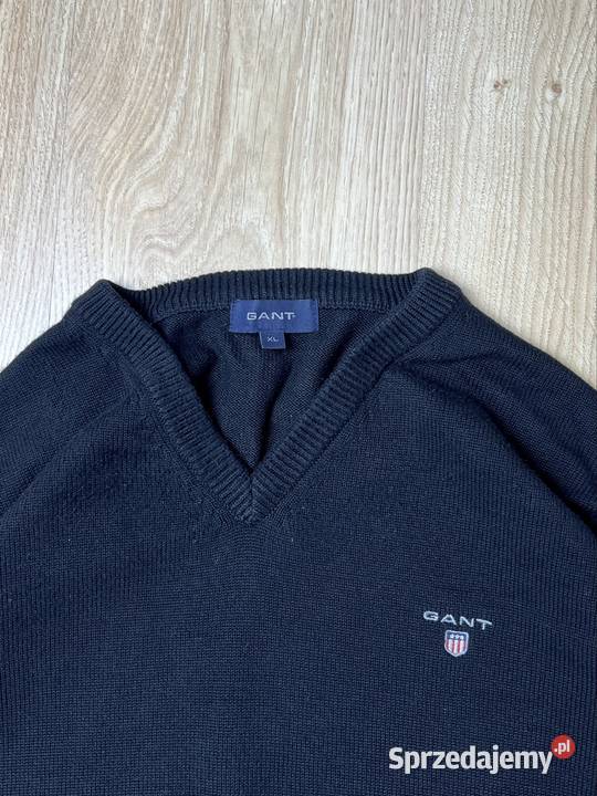 GANT Czarna Bluza Męska XL Casual Streetwear Wrocław sprzedam