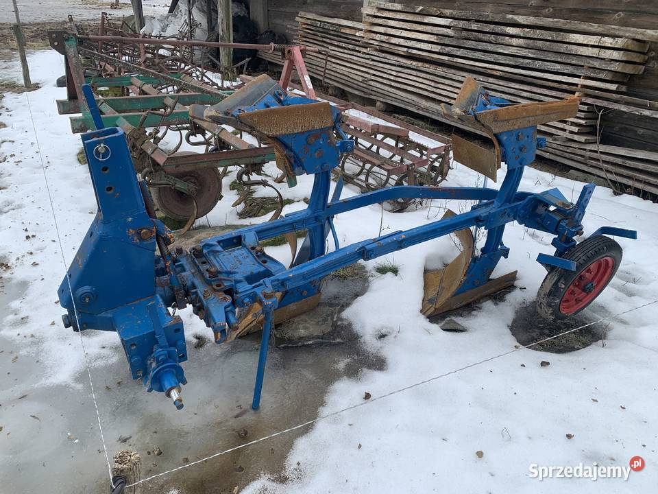 Pług zagonowy czteroskibowy Maszyny uprawowe sprzedam