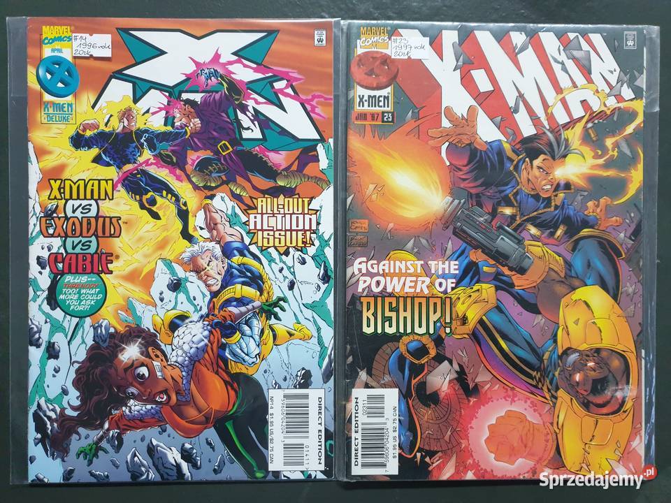 XMan zestaw 5 oryginalnych komiksów Marvel USA Gdynia