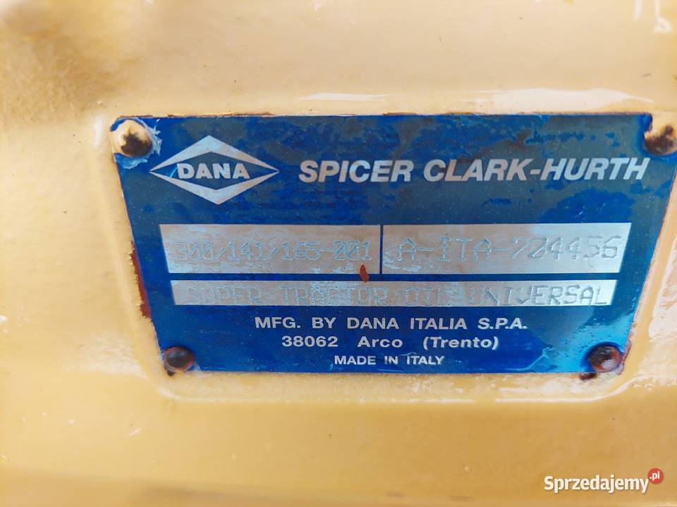 Most Dana Spicer Clark Hurth 300141165001 Walec Kielce