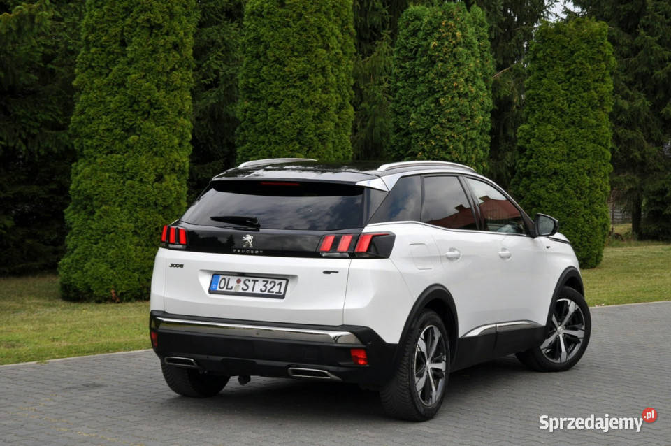 Peugeot 3008 20d180GTVirtualFul nawigacja mazowieckie Ostrów Mazowiecka