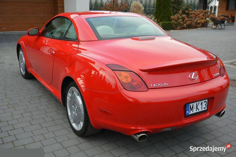 Lexus SC 43 benzyna 285 2002r Mińsk Mazowiecki