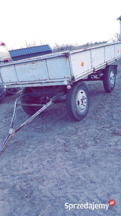 Sprzedam przyczepe d44 mazowieckie Sanniki