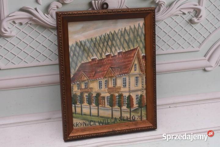 Nikifor Krynicki Willa z Czerwonym Dachem Kraków